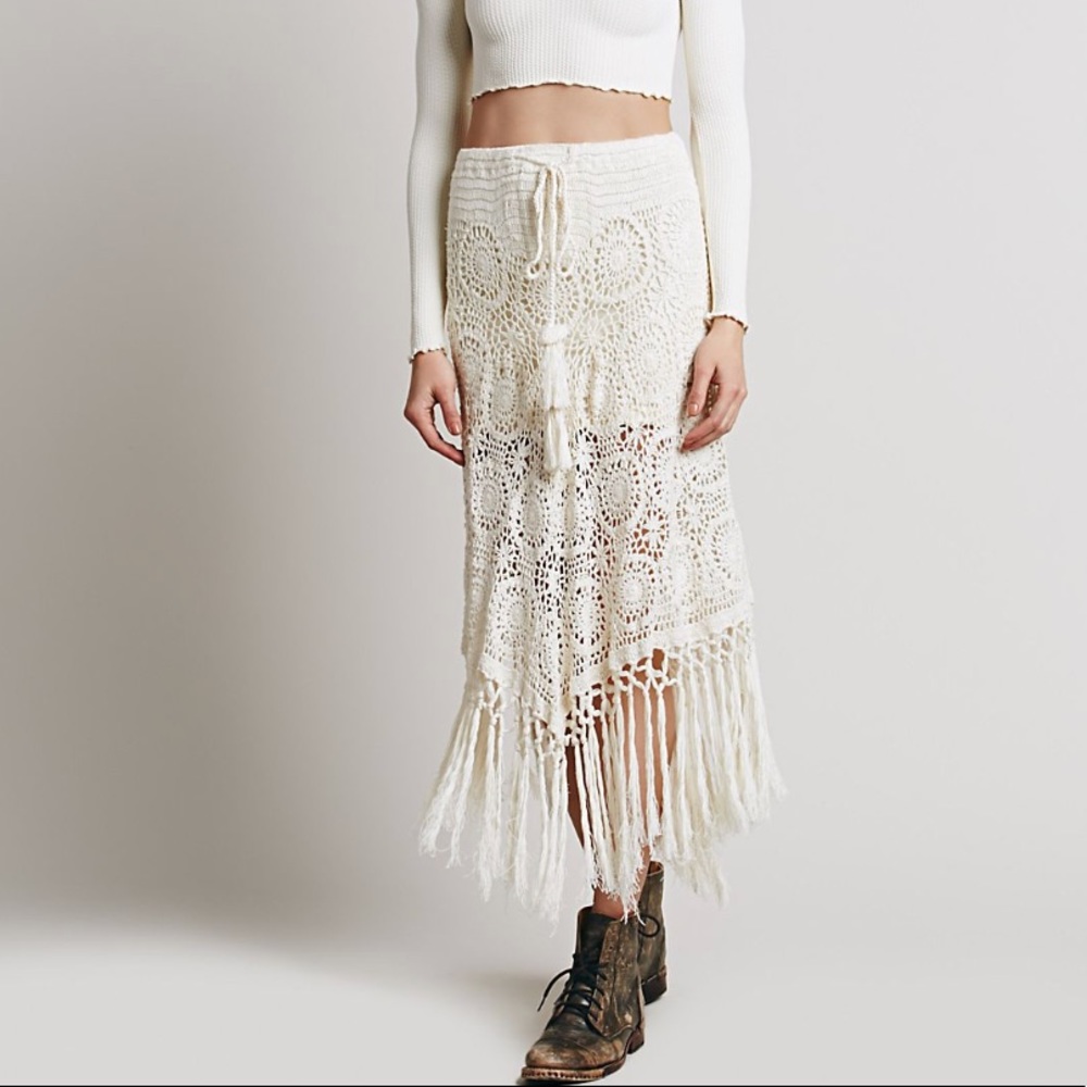 Spell crochet skirt